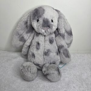 BNWT Customized Jellycat Medium Bashful Bunny "Domino"